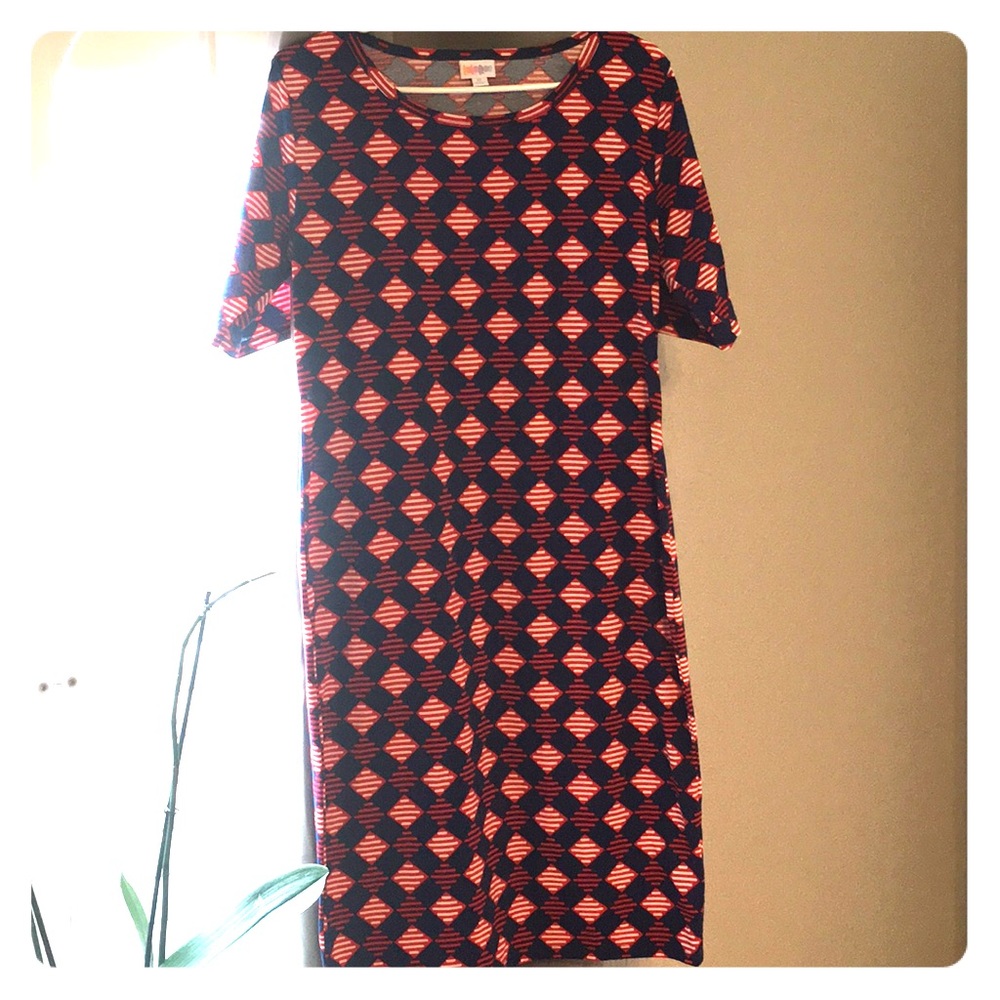 LuLaRoe “Julia” dress. Size xl. EUC